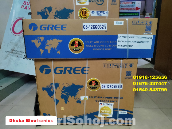 Gree 1 ton GS-12XCO32 Non Inverter Cosmo Split AC